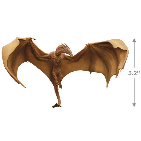 New! Syrax House of the Dragon Hallmark Keepsake Christmas Ornament 2023 HBO TV - Picture 3 of 5